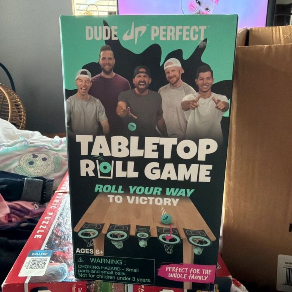 Dude Perfect Tabletop Roll Game New in Box